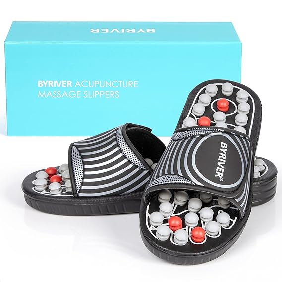 Acupressure & Magnetic Therapy Plastic Slippers