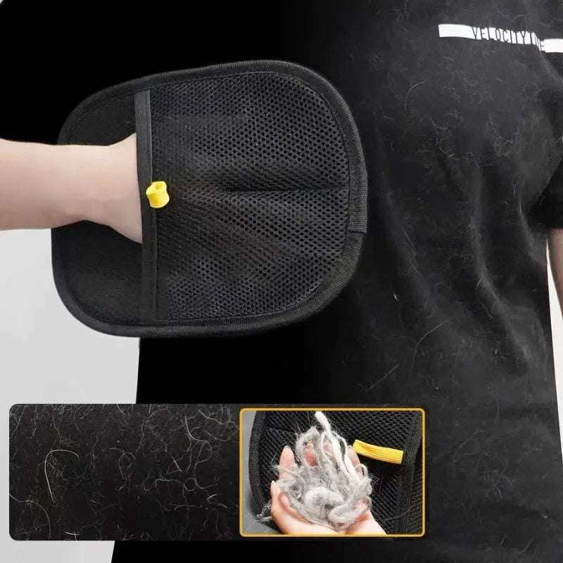 Washable Pet Hair Removal Gloves ( Imported Quality )