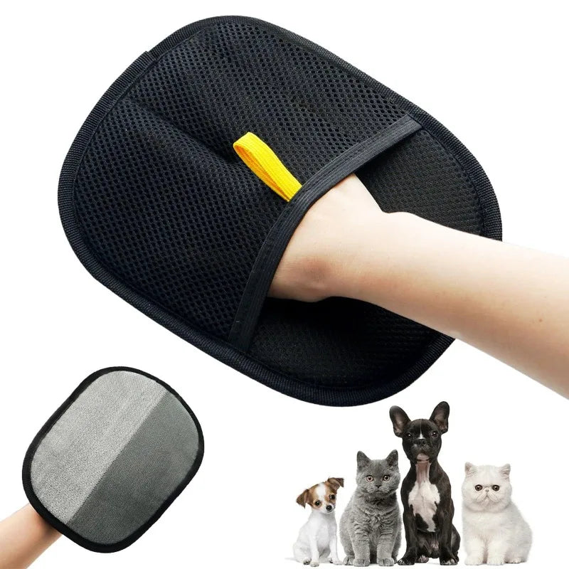 Washable Pet Hair Removal Gloves ( Imported Quality )