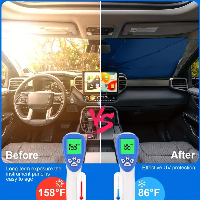 Umbrella Sun Shade for Car Windshield | Upto 50% Off