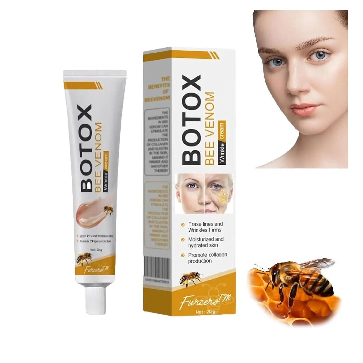 Botox Bee Venom Wrinkle Removal Cream ( Original )
