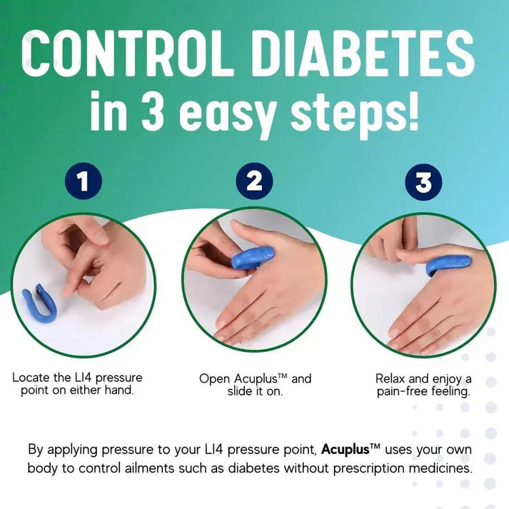 AcuPlus+ Sugar Control Clip  | Buy 1 Get 1 Free