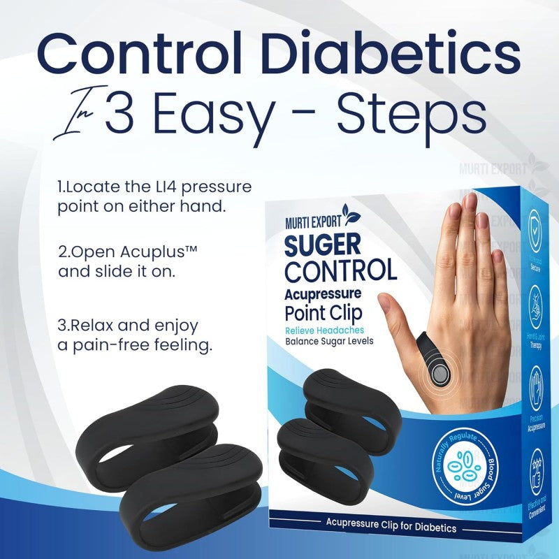 AcuPlus+ Sugar Control Clip  | Buy 1 Get 1 Free
